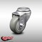 Service Caster 3.5 Inch SS Gray Polyurethane Wheel Swivel Bolt Hole Caster SCC-SSBH20S3514-PPUB - alternate 4
